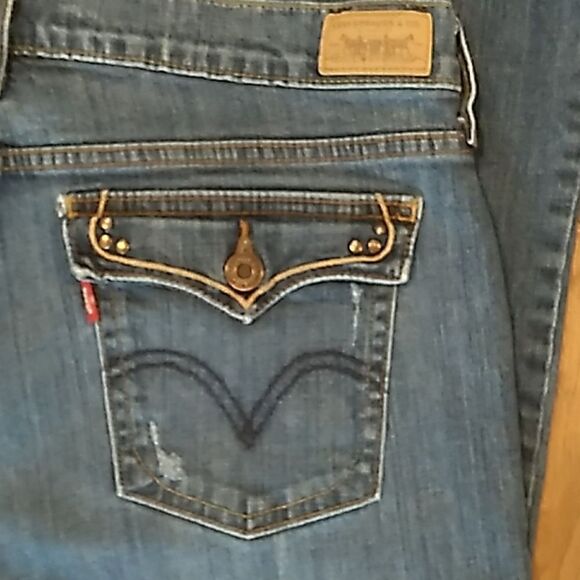 Levi's 515 Boot Cut Jeans. Sz 12 - Picture 2 of 9